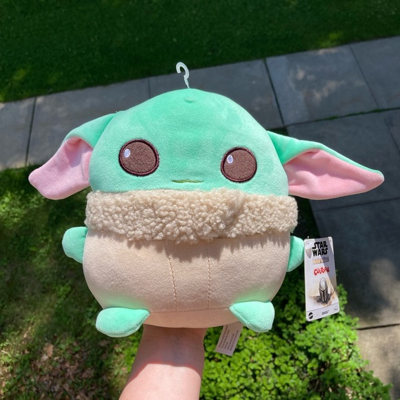 Star Wars Grogu Cuutopia Baby Yoda Squishy Plush Stuffed Animal Toy - Picture 12 of 14